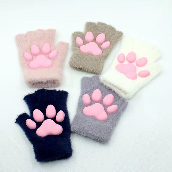 Cat Gloves Lolita 30D Silicone Cat Claws