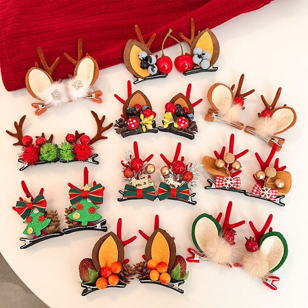 Christmas hair accessories antlers