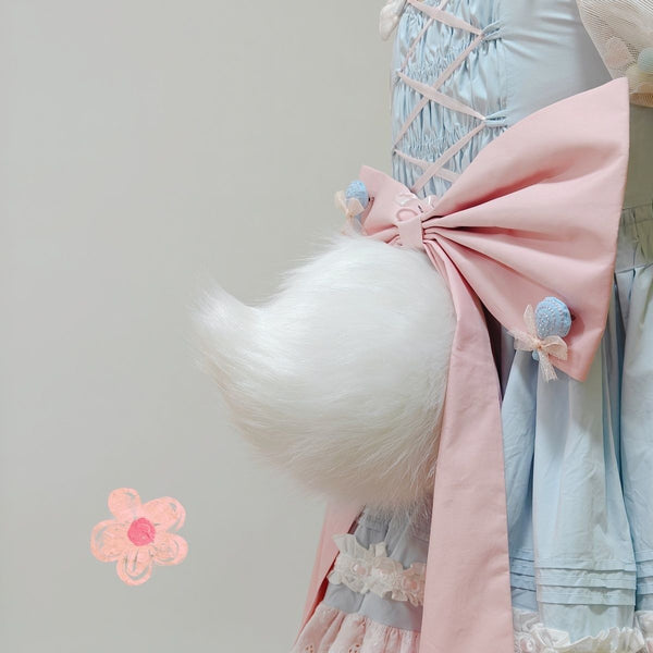 Rabbit tail cosplay furry costume