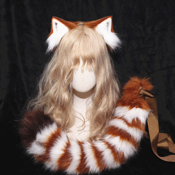 【Red Panda】Red Panda ears and tail