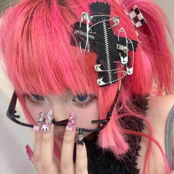 Personalized punk subculture hot girl hair accessories