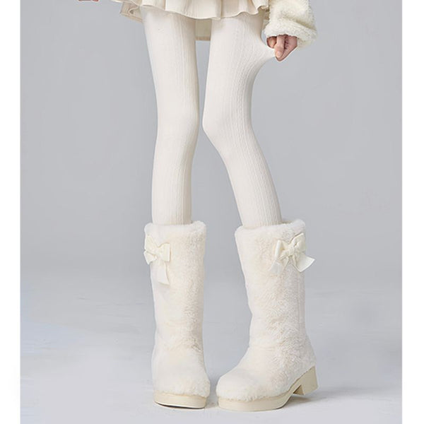 Japanese lolita autumn and winter warm bottoming socks