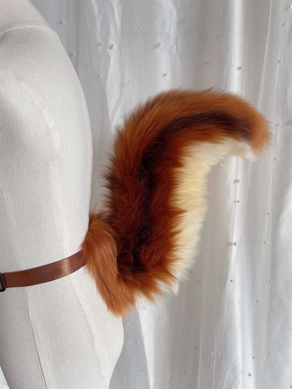 Squirrel Tail Plush Tail