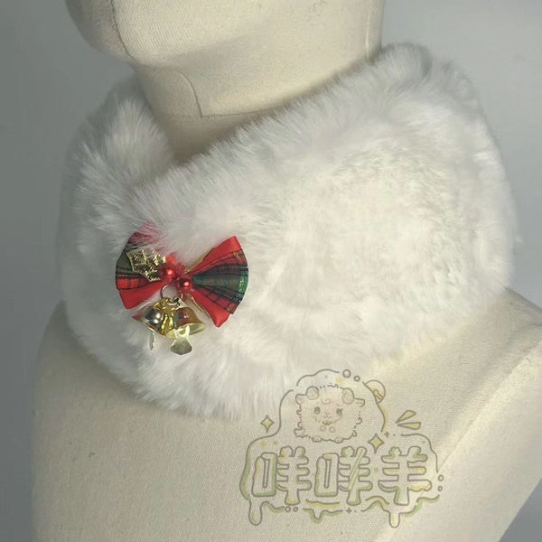 Furry Collar Neck Fur Christmas Collar