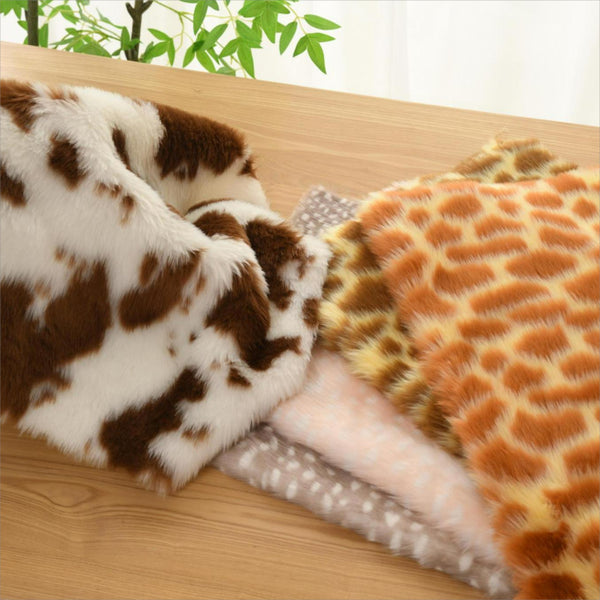[Patterned Fur] 2.5CM Cow pattern Fur (80cm*50cm)