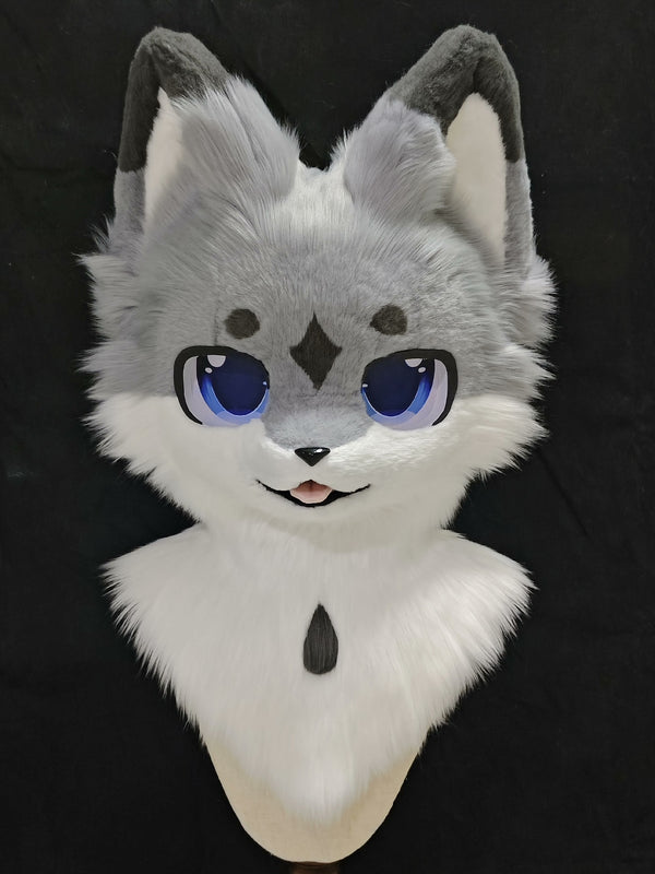 [Puppy] grey cool puppy Kemono Fursuits Stock