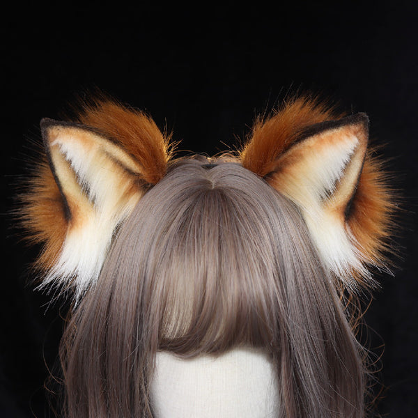 【Fox】Handmade Animal Ear Headband