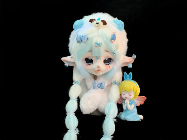 [Lamb] Blue and white lamb Kig Fursuits Stock