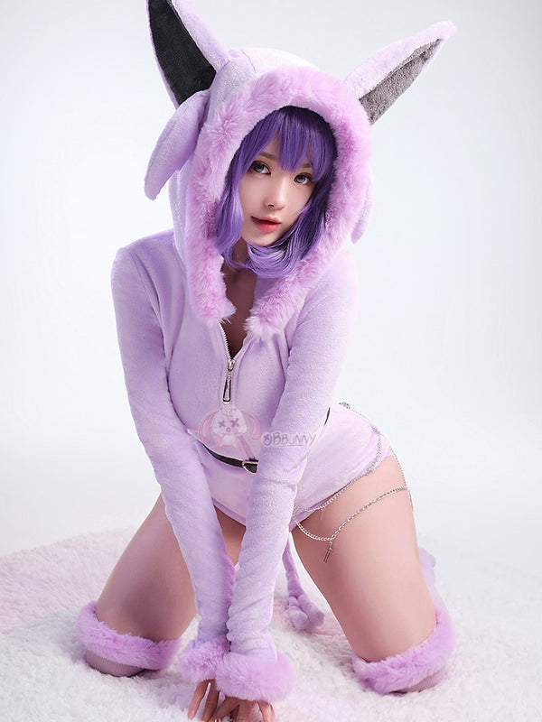 Plush home purple cosplay