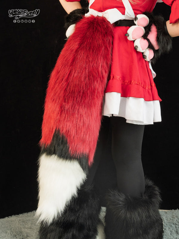 Handmade cartoon fursuit tail