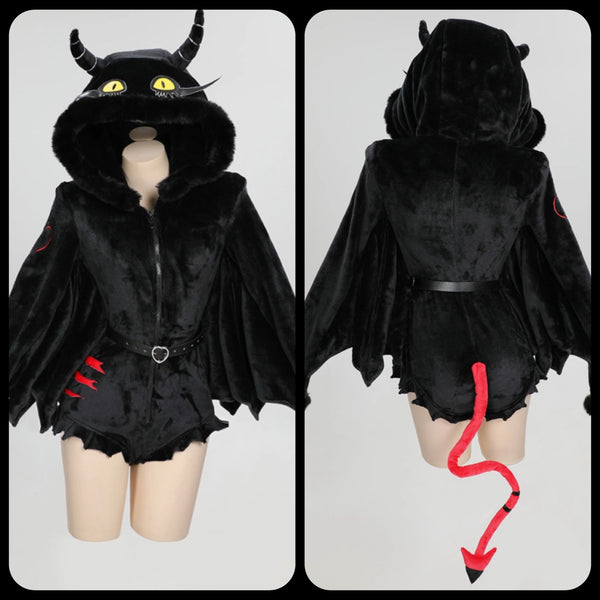 Halloween Toothless Dragon Cub Demon Bat