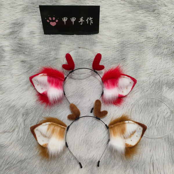 Handmade Simulation Animal Ears Cosplay Christmas Elk