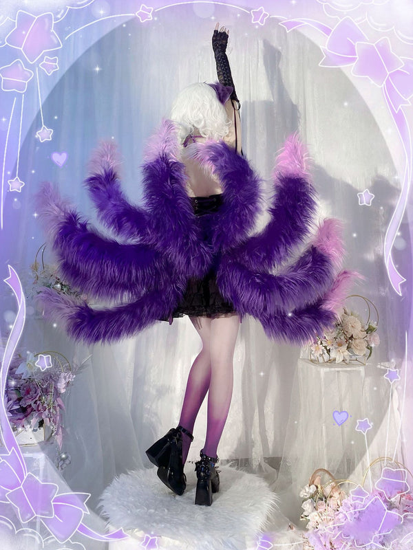 Halloween handmade Nine-tailed fox