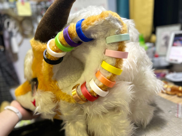 Fursuit accessories: earrings without piercings