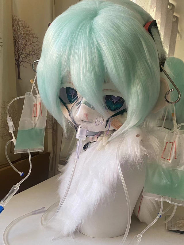 [Miku] Medical Hatsune Miku Human oc Kig Fursuits Stock