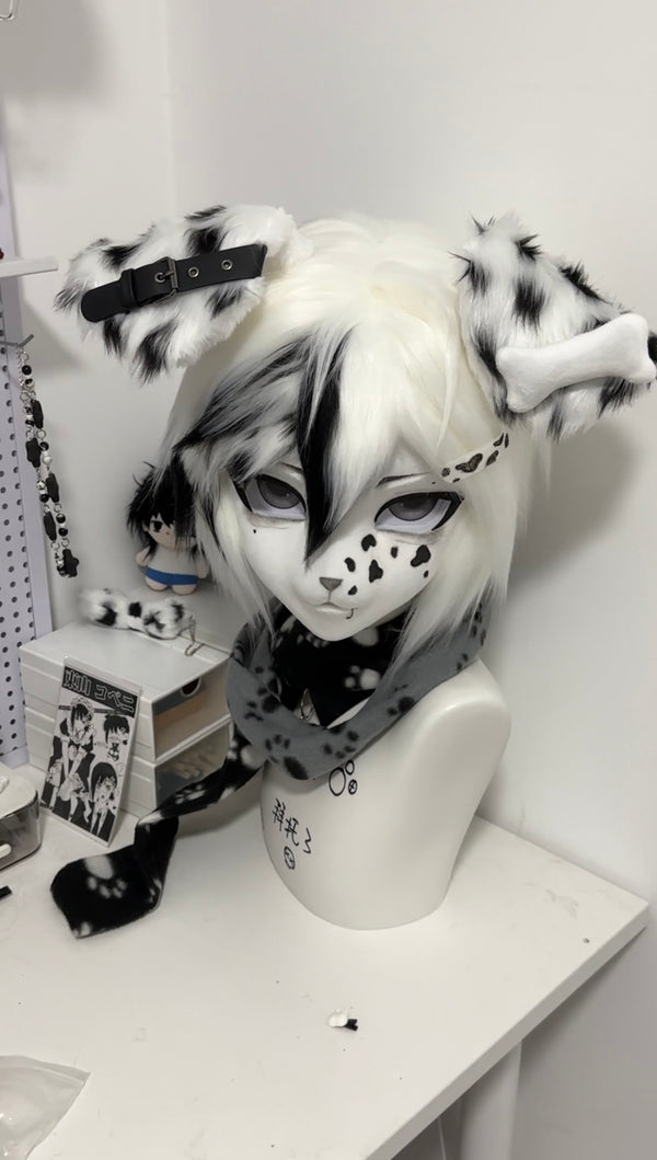 [Puppy] Spotted fold ear puppy Kig Fursuits Stock