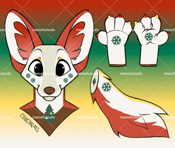 [Pre-sale adoption] - Christmas Deer Kemono Fursuit