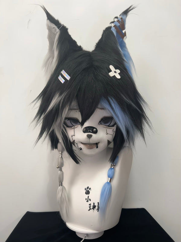 [Wolf] Yabi color matching wolf Kig Fursuits Stock (Gift Handpaws & Necklace)