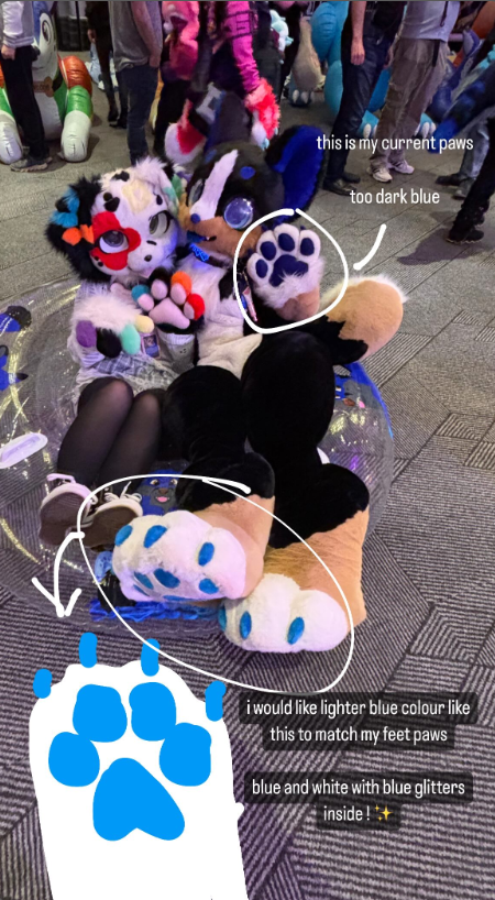 [ Final ] -commission Handpaws Ins nansie ♡