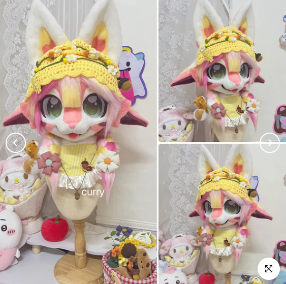 [ Deposit ] -[chipmunk] Four-eared chipmunk on a picnic Kemono Fursuits Stock