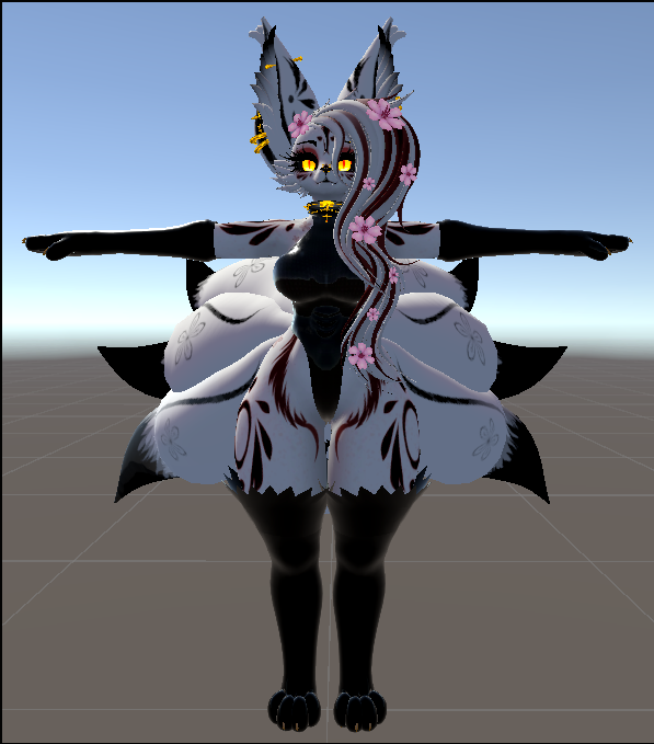[ Deposit ] -Commission Kemono Head+Handpaws+Tail Foxy
