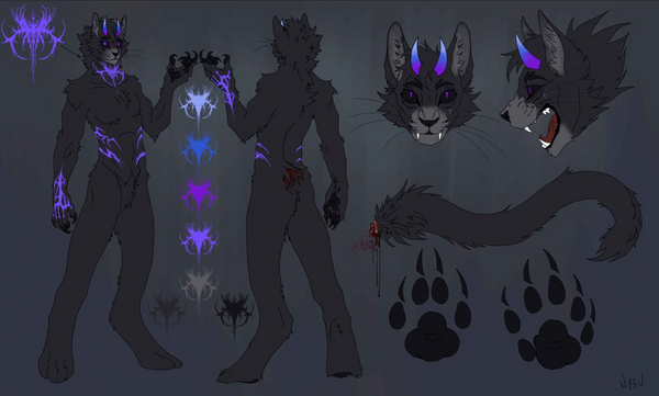 [ Deposit ] -Commission Kemono Head+Handpaws Denis