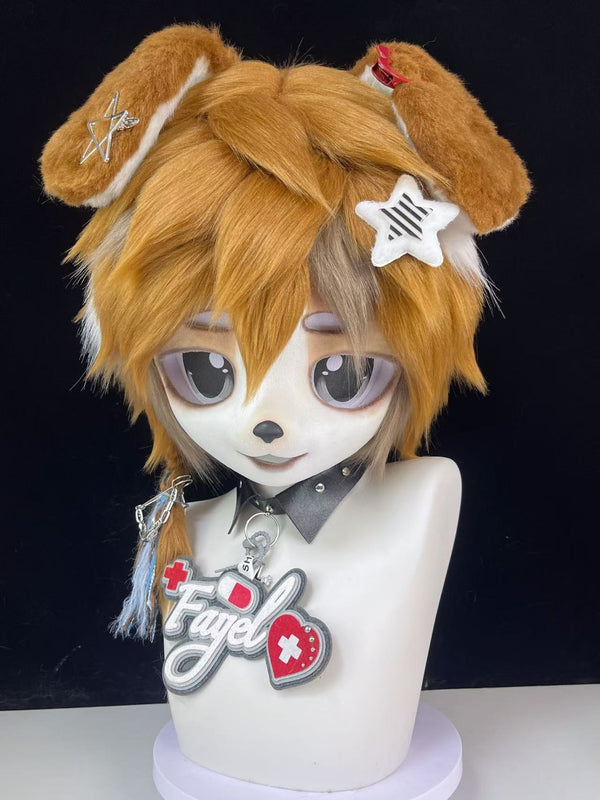 [Puppy] Brown little puppy Kig Fursuits Stock