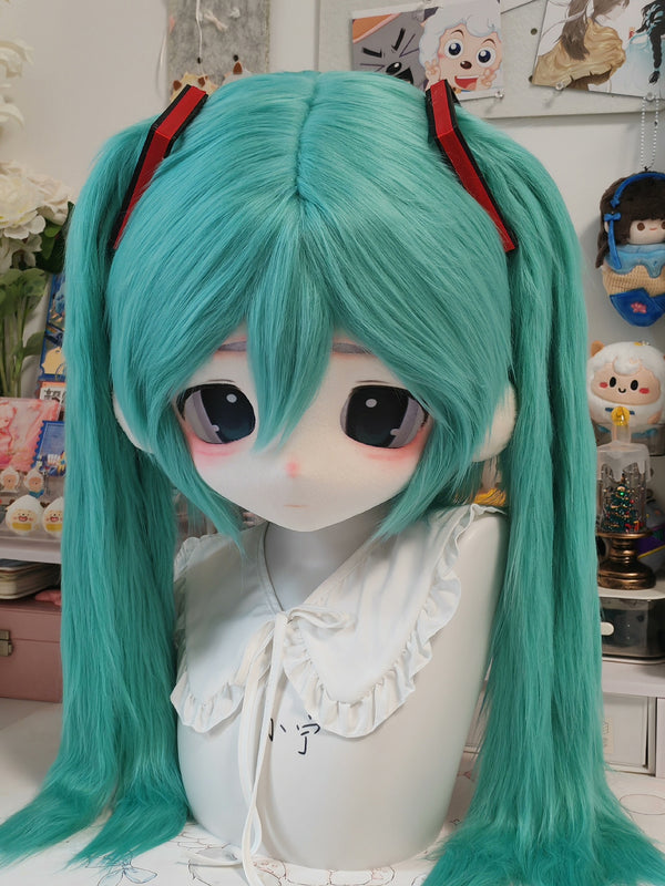 [Miku] Miku inspired human oc Kig Fursuits Stock