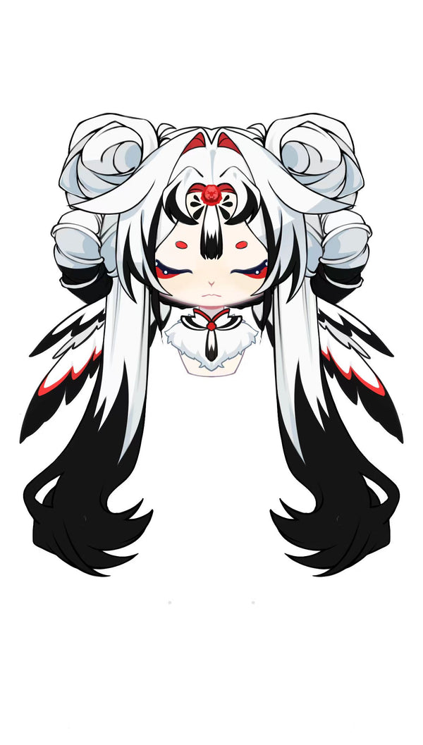 [Waiting for Adoption] - Red-crowned Crane Kig Fursuit Head