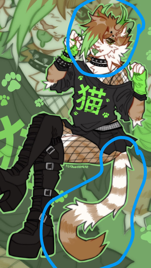 [ Deposit ] -Commission Head+Tail for BlackBird