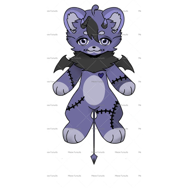 [Pre-sale adoption] - Doll Bat Kemono Fursuit Head