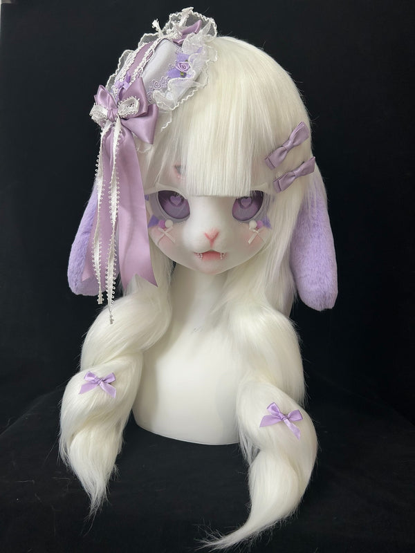 [Bunny] Purple Gentle Lop-eared Rabbit kig fursuits stock