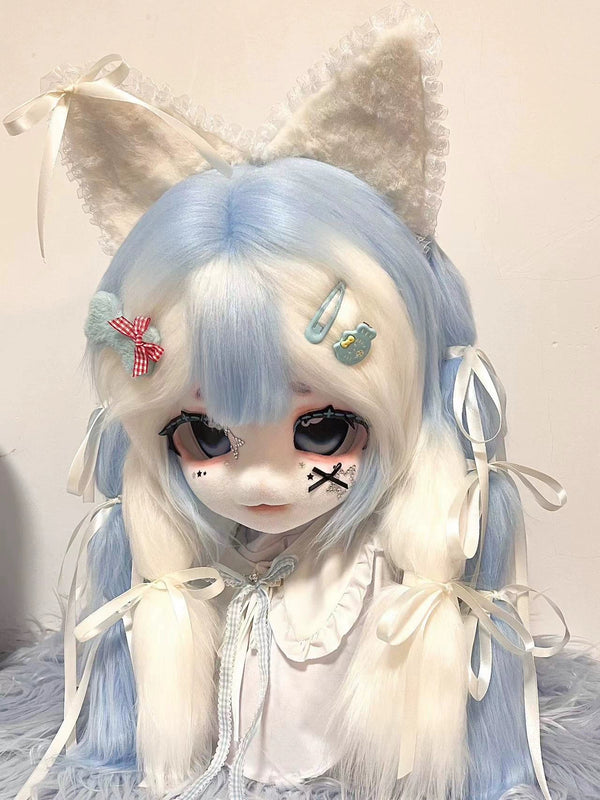 [Fox] Blue Lady Fox kig fursuits stock