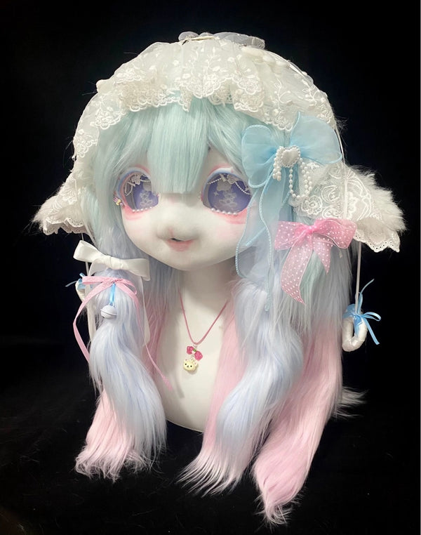 [Lamb] Pink and blue dreamy lamb bubble kig fursuits stock