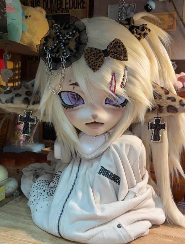 [leopard] y2k leopard print hottie Kig Fursuits Stock