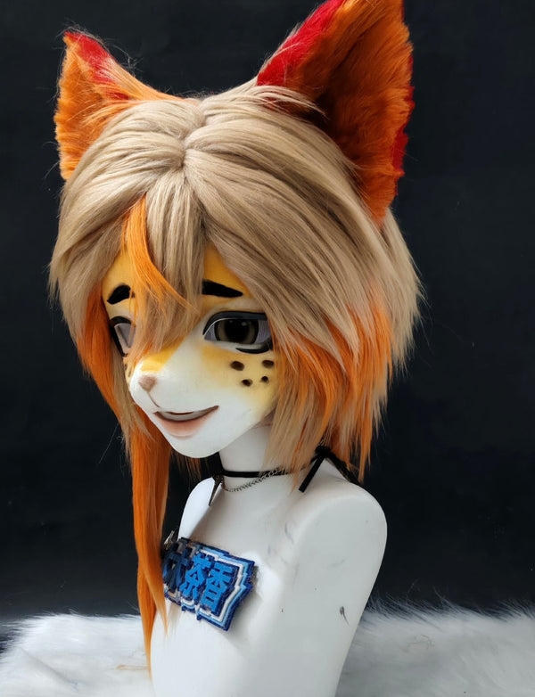 [leopard] Ginger Grassland Leopard Kig Fursuits Stock