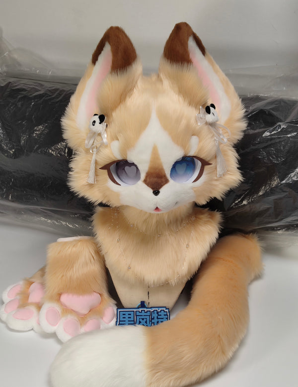 [Kitten] Calico kitten Kemono Fursuits Stock（gift paws+tail）