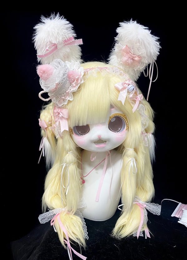 [Bunny] Yellow rabbit with erect ears Kig Fursuits Stock