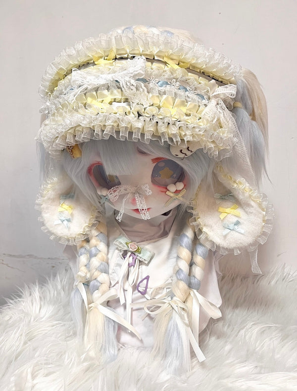 [Bunny] Lace Hat Bunny kig fursuits stock