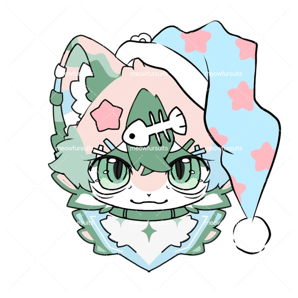 [Pre-sale adoption] - Goodnight Pajama Puppy Kemono Fursuit Head