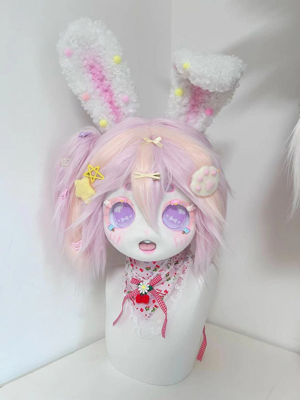 [Bunny] Purple cute rabbit kig fursuits stock