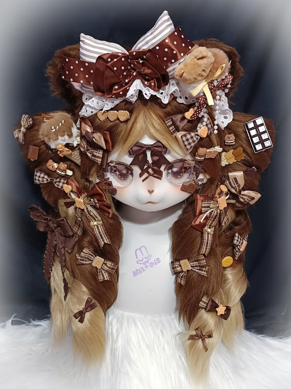 [Bear] Chocolate Bear Kig Fursuits Stock