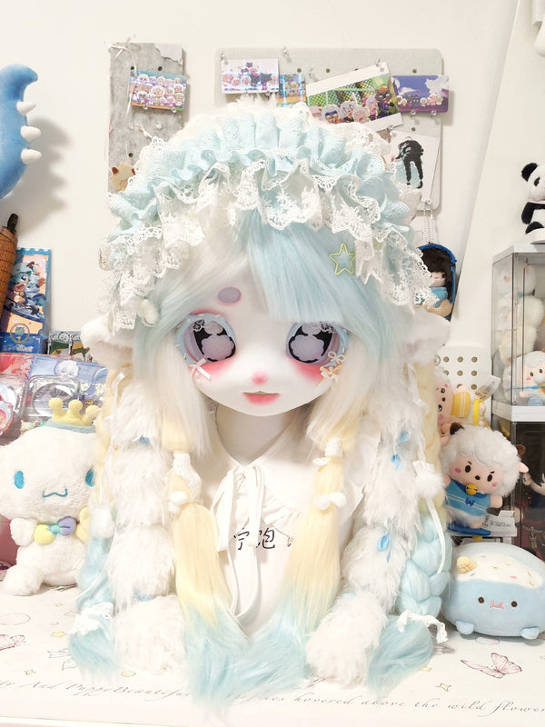 [Lamb] Milk Hat Lamb Lamb Kig Fursuits Stock