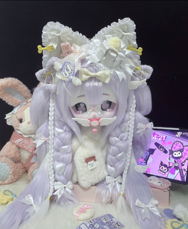 [Kitten] Purple Kitten Kig Fursuits Stock