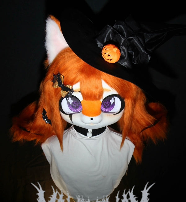 [Cat] Halloween Pumpkin Cat kig fursuits stock