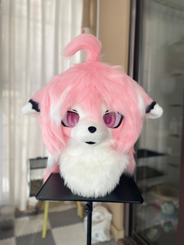 [Lamb] Pink long-haired lamb Kemono Fursuits Stock