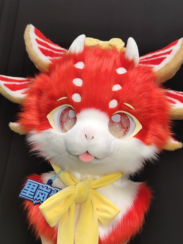 [Salamander] Grapefruit Hexagonal Salamander Kemono Fursuits Stock(gift paws)