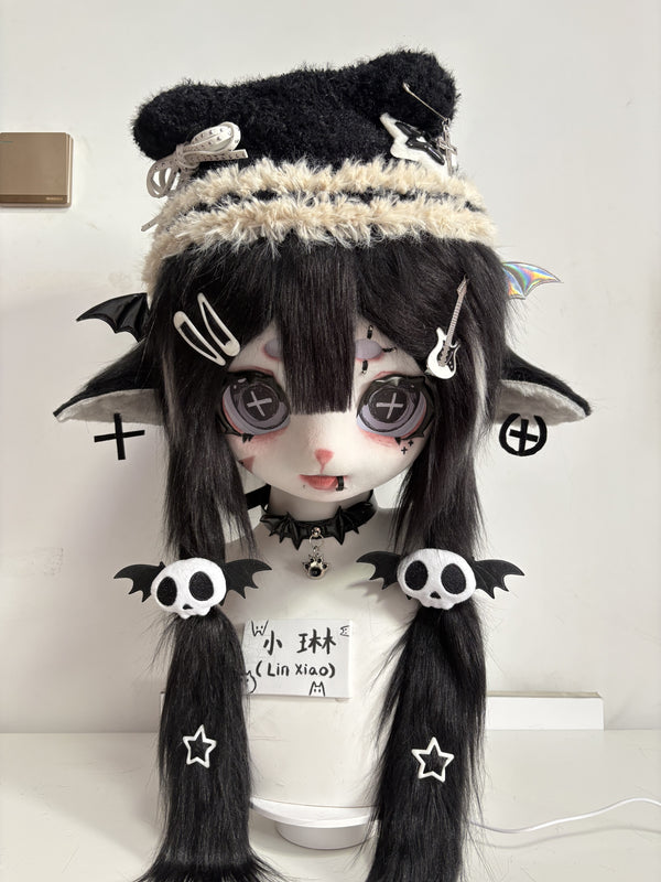 [Lamb] Skeleton Dark Lamb Kig Fursuits Stock