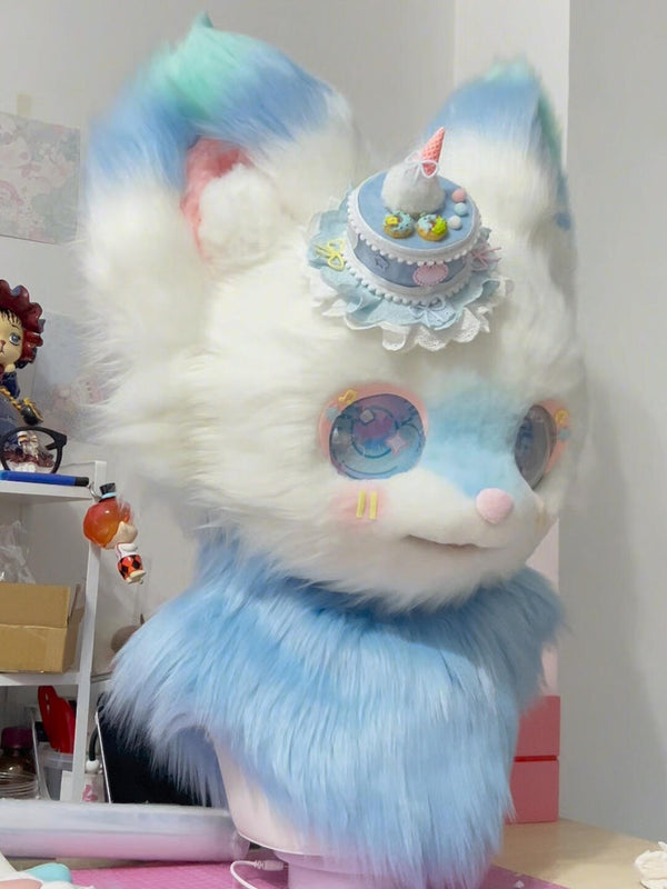 [Cat] Ice cream kitten Kemono Fursuits Stock