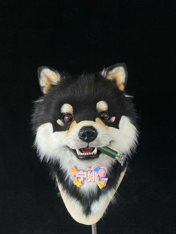 [Puppy] Black Shiba Inu Kemono Fursuits Stock